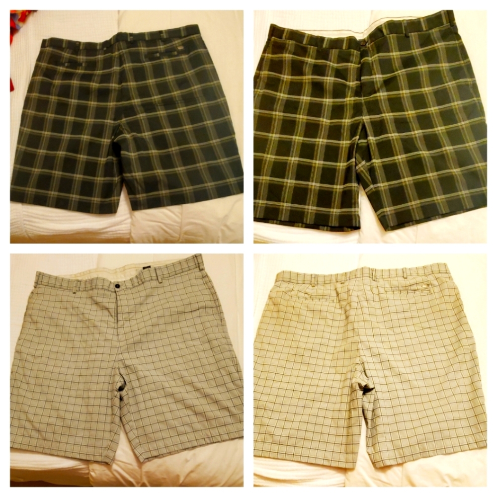 SZ 44 2 pair GREG NORMAN GOLF SHORTS